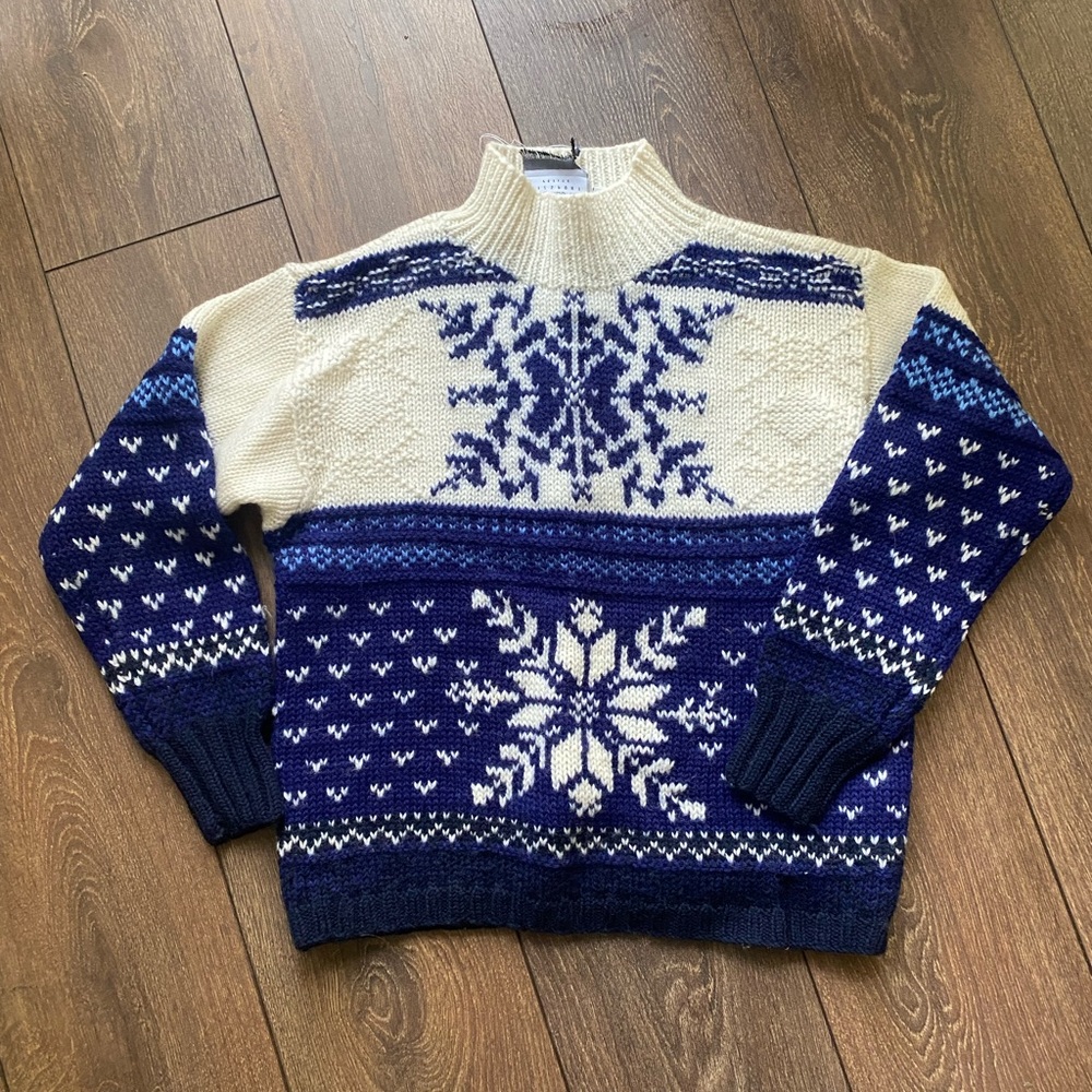 Vintage Liz Claiborne Nordic Wool Sweater